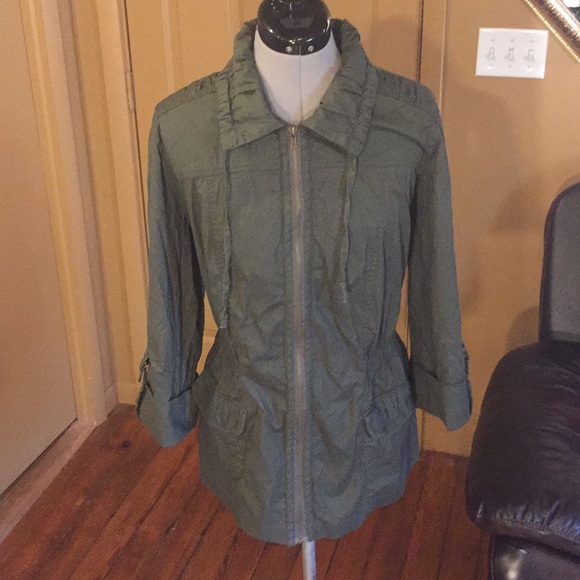 Dress Barn Jackets & Blazers - Dress Barn Green Jacket
